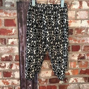 SmallWonders Babygirl Velvet Leggings W/Footies 9M
